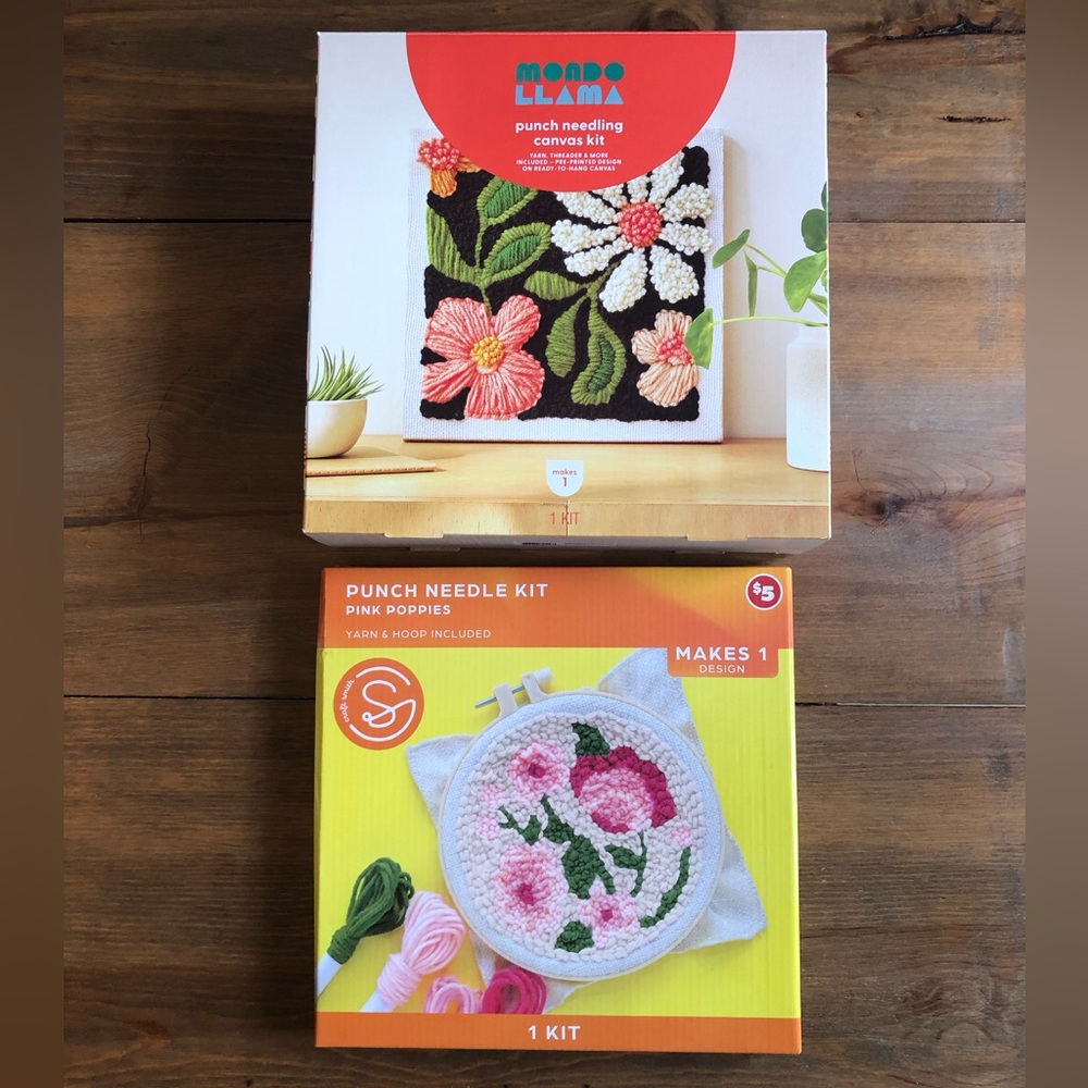 Punch Needle Craft Kit Bundle
